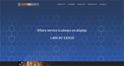 Desktop Screenshot of exponexhibits.com
